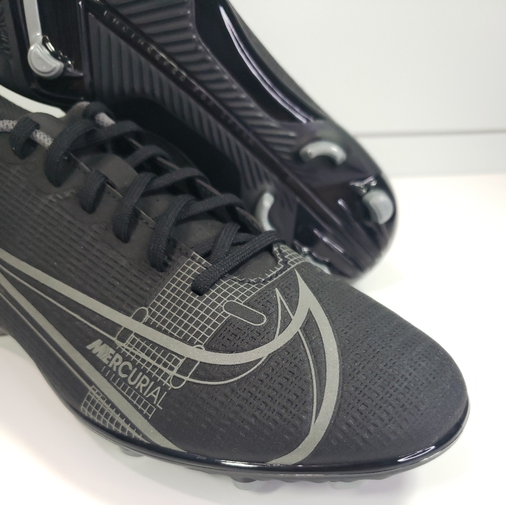 Nike Mercurial Vapor 14 Club FG MG Black CU5692-004 Soccer Cleat Men 6.5 - Picture 2 of 9